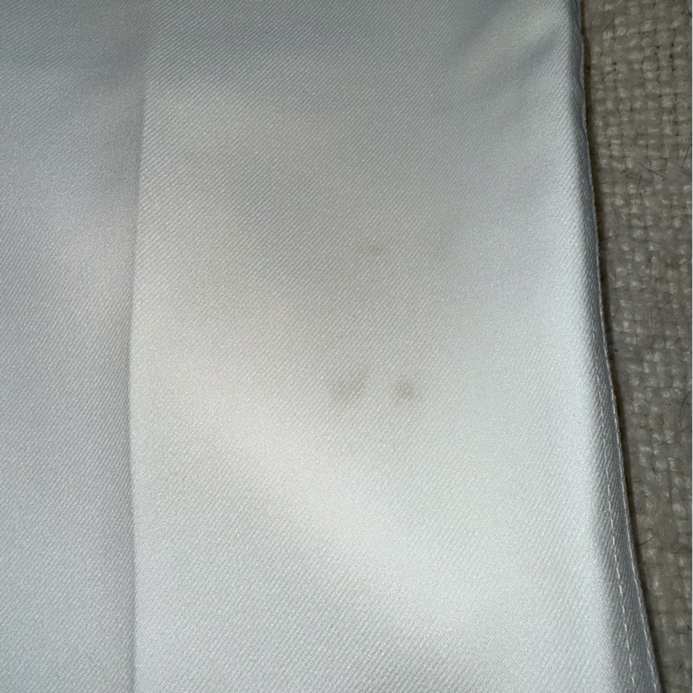 Levis Vintage White Polyester Slacks 28 - Picture 4 of 9